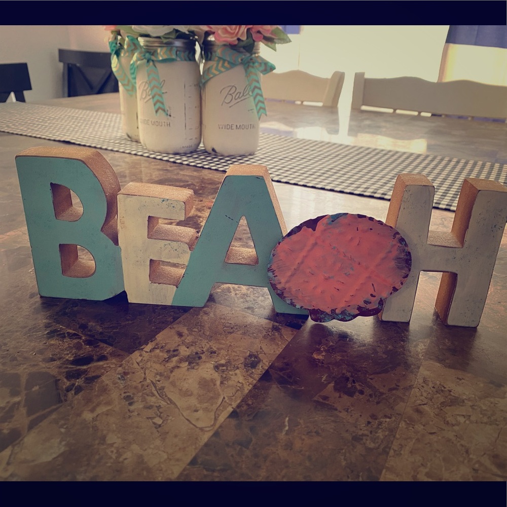 Beach Sign Decor
